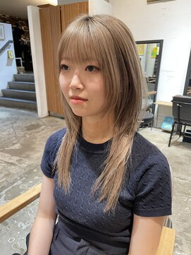 ノラ ヘアーサロン(NORA HAIR SALON) 【akane】チャンモリパーマうぶ毛パーマ韓国顔周りおくれ毛