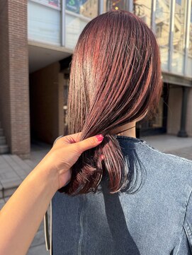 デイジー(Daisy) ブリーチなしで作るチェリーピンクカラー