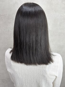 ルノン(LUNON) オリーブベージュ/透明感カラー/暗髪