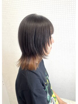 トップヘアー 中庄店(TOP HAIR fuapua) ウルフカット【りり】