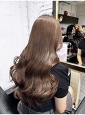 ブリーチなしダブルカラーレイヤーカット韓国ヘア