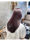 ラベンダーグレージュカラー/ブリーチなしダブルカラー