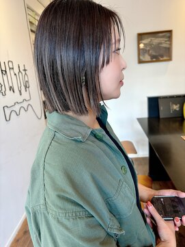 ポーズサロン(PAUSESALON) 切りっぱなしボブ