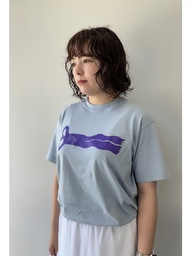 ヘアー アイス 御器所本店(HAIR ICI) 大人かわいいボブパーマレイヤーカット