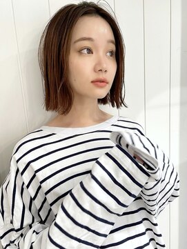 ソト 銀座(soto.) ハイライトカラー/くびれヘア/レイヤーパーマ/ミニボブ[銀座]