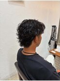 【men'sパーマ】
