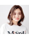 【monde】フェイスフレーミング×くびれボブ