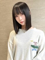 パルス ヨコハマ(PULSE yokohama)&nbsp;タッセルボブ/ストレート/切りっぱなしボブ/前髪ぱっつん