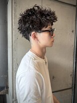 オルカ(ORCA) 短髪パーマ スパイキーショート ピンパーマ【五嶋響】