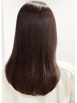 ノック(knock) ミディアムレイヤー×BrownBeige