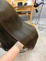 ナチュラル グロー 仙台駅前店(Natural grow)&nbsp;仙台駅前＊透明感オリーブベージュ×レイヤーカット