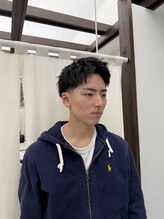 トウキョウ クラシック バーバー タウン(TOKYO CLASSIC BARBER TOWN)&nbsp;テーパーフェード　アップバング