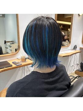 ブルー×スカイブルー