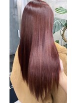 レーベン(LEBEN)&nbsp;◎ブリーチなしダブルカラーで作るレッドバイオレットカラー◎