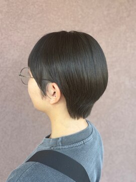 ベルタバイメルク(belta by merc.) 12.29オリーブグレージュショート小顔オリーブグレー