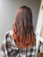 ランププラス(Lamp+)&nbsp;オレンジカラー！深みもあり毛先はじんわりオレンジ！