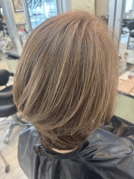 タヤ 自由が丘店(TAYA) 白髪生かしカラー