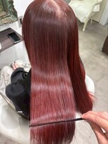 ルネラトーキョー(RUNERA TOKYO) ワインレッド ボルドーカラー レッド 髪質改善トリートメント