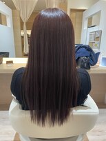 クララ ジャパン みらい平店(CLALA JAPAN)&nbsp;レッドブラウンカラー×髪質改善トリートメント