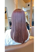 ロッカ(ROCCA)&nbsp;艶感ピンクブラウン×美髪カラー×名東区×守山区