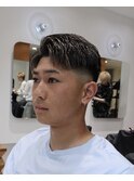 アップバングメッシュ