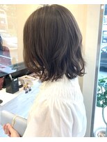 ブレンドバイハピネス(Blend by happiness) ブリーチなしWカラー×グレージュカラー