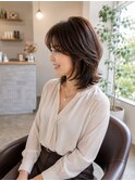 40代大人くびれレイヤーミディ