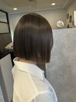 コエバイロゼオ(coe by Roseo)&nbsp;タッセルボブ+縮毛矯正