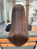 ヘアーテフテフ(HAIR tehu tehu)&nbsp;エイジング毛　ロングストレート