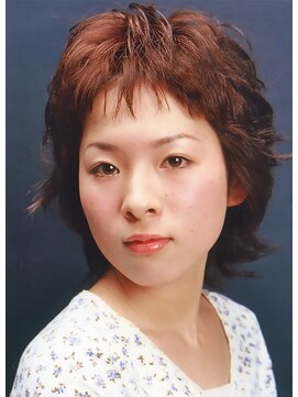 バランス オオミヤ(balance OMIYA) ボブベースに、トップからレイヤーを入れてかわいいスタイル