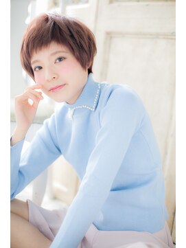 モッズ ヘア 福岡姪浜店(mod's hair) ピンクカラー★ガーリーショート