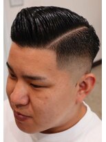 アクセプトザワールドバーバー(Accept the world barber)&nbsp;パートスタイル×スキンフェード