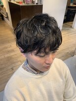 フィフス(fifth)&nbsp;フェザーマッシュ　無造作パーマ　コンマヘア○