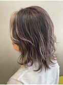 フェイスフレーミングハイライト×ホワイトハイライト