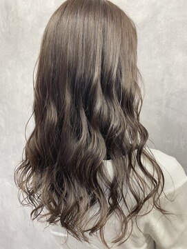 エル ヘアサロン なんば店(eL) eL☆MIKU ラベンダーグレージュ OggiOtto