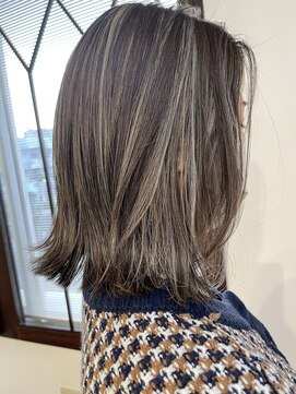 ピノリコ Hair&make pinorico ハイライトをはっきり見せたい!コントラストハイライト