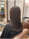 トリートメント縮毛矯正/切りっぱなし