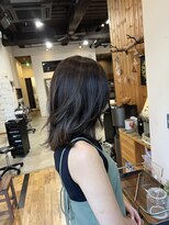 ディッシュ 五反田(dish)&nbsp;脱白川染めハイライト/ケアブリーチ/立体感/赤みリセット