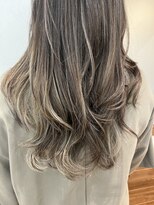 ネックス 表参道本店(nex)&nbsp;【nex 表参道】白髪ぼかし ハイライト グラデーションカラー齋藤