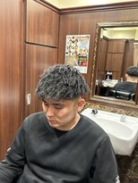 ヒロギンザ 浜松町店(HIRO GINZA) ツイストパーマ×スキンフェード