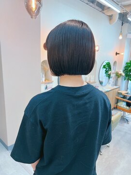 シビバイレボ(CIBI by revo) 地毛風カラー/ナチュラルレイヤーカット/ショートボブ[船橋]