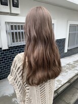 ロイジー(roijir)&nbsp;表参道roijir ブリーチあり×ミルクティーベージュ