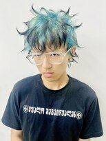 メンズデザインシャギースタイル