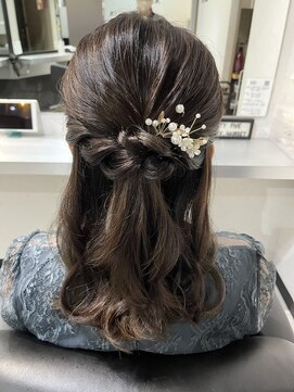 トゥエンティ ファイブ(TWENTY FIVE) ハーフアップ/網島