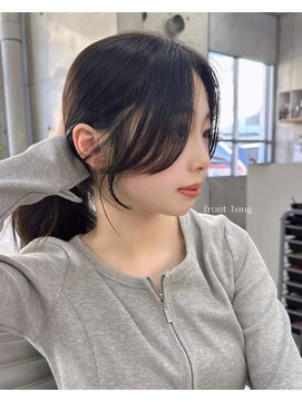 ヒン(HIN) 韓国風フロントカット