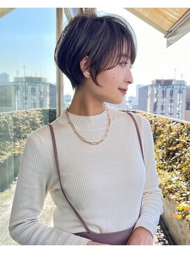 アンド ストーリーズ(&STORIES) 前髪ありなし面長丸顔/20代/30代/40代/ショート/ボブ【倉田】