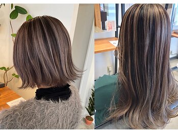 ヘアーサロン ツミキ(HAIR SALON TSUMiKi)の写真/トレンドカラーは[TSUMiKi]にお任せ★白髪カバーも理想に合わせたスタイル作りでお洒落をもっと楽しめる♪