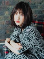 アゲート(Agate)&nbsp;【錦糸町美容院Agate】うるツヤバニラベージュ×ボブショートi