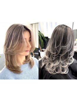 【心斎橋】ハイライト、バレイヤージュ、ダブルカラー…豊富な知識と技術力で叶える＋αのカラーデザイン。