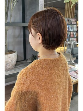 ザ ラボ アングゥ(The Labo ungu) オレンジブラウン／ショートボブ